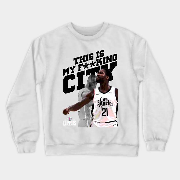 LA Clippers Pullover Crewneck Sweatshirt V20 - Image 2