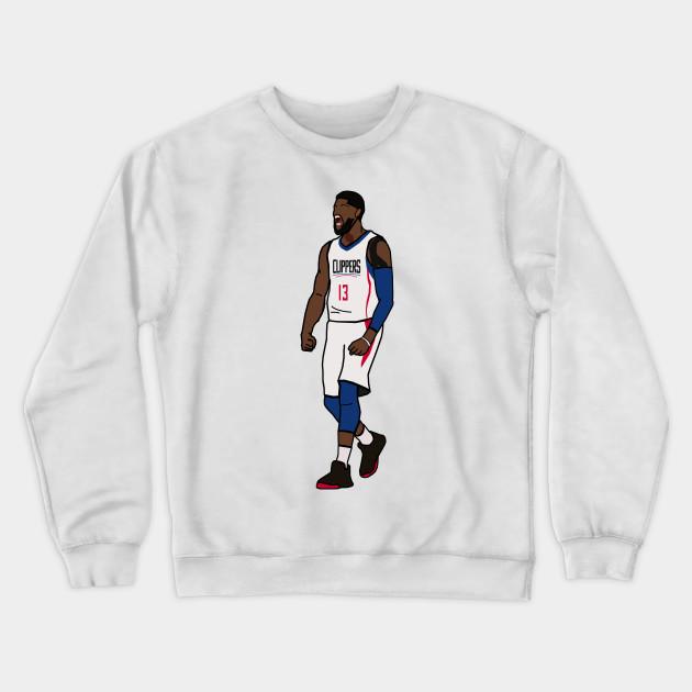 LA Clippers Pullover Crewneck Sweatshirt V23 - Image 2