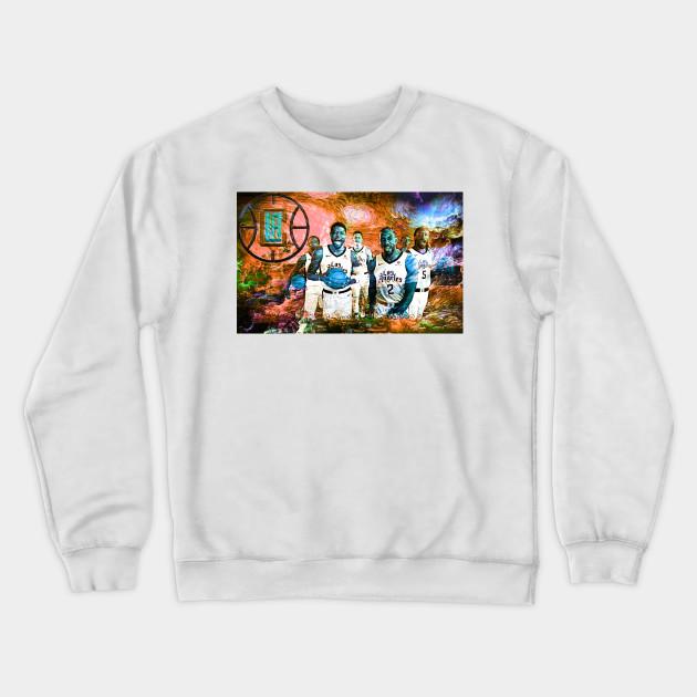 LA Clippers Pullover Crewneck Sweatshirt V28 - Image 2