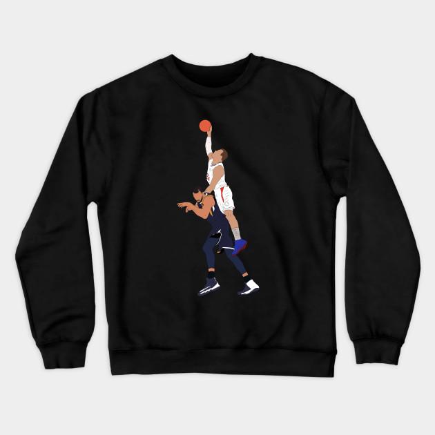LA Clippers Pullover Crewneck Sweatshirt V35