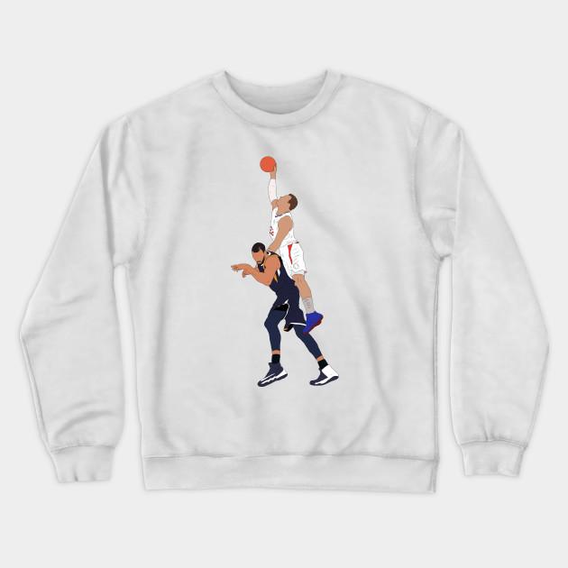LA Clippers Pullover Crewneck Sweatshirt V35 - Image 2