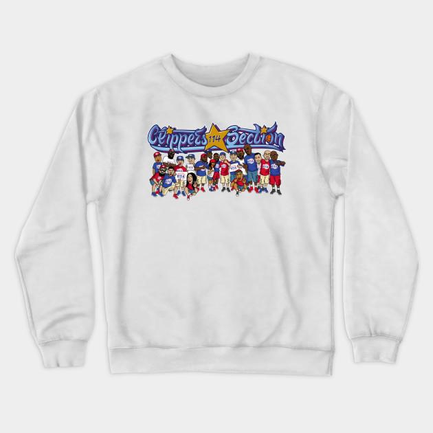 LA Clippers Pullover Crewneck Sweatshirt V36 - Image 2