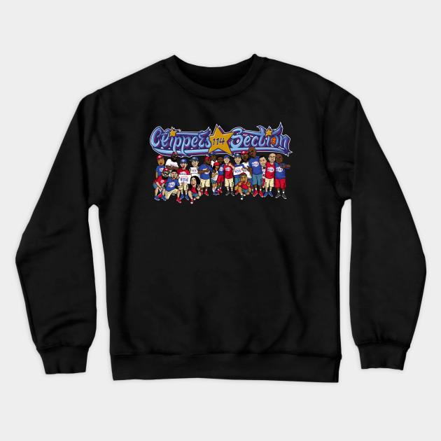 LA Clippers Pullover Crewneck Sweatshirt V36