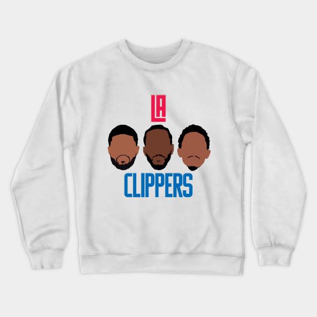 LA Clippers Pullover Crewneck Sweatshirt V6 - Image 2