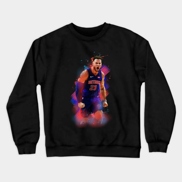 LA Clippers Pullover Crewneck Sweatshirt V8