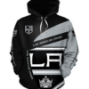 Los Angeles Kings Symbol 3D Printed Pullover Hoodie