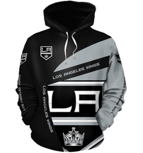Los Angeles Kings Symbol 3D Printed Pullover Hoodie