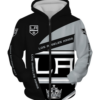 Los Angeles Kings Symbol 3D Printed Zipper Hoodie Jacket