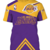 Los Angeles Lakers Logo 3D Printed T-Shirt