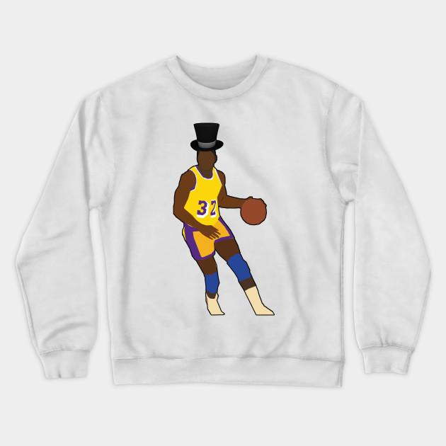 Los Angeles Lakers Pullover Crewneck Sweatshirt V100 - Image 2