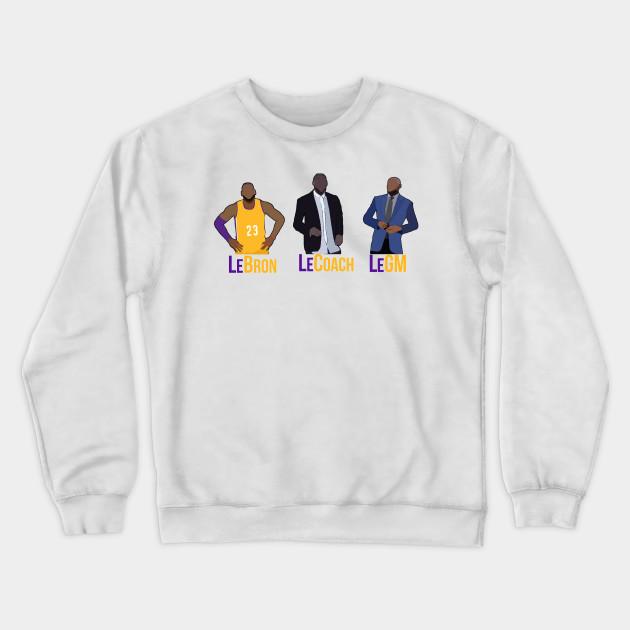 Los Angeles Lakers Pullover Crewneck Sweatshirt V101 - Image 2