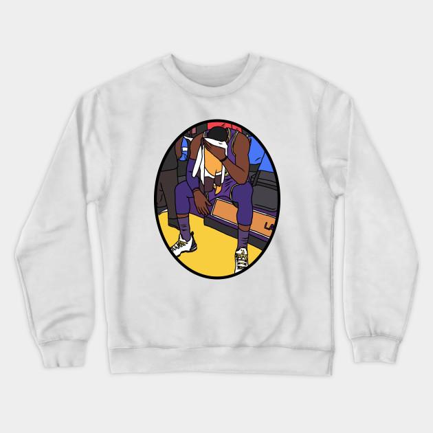 Los Angeles Lakers Pullover Crewneck Sweatshirt V143 - Image 2