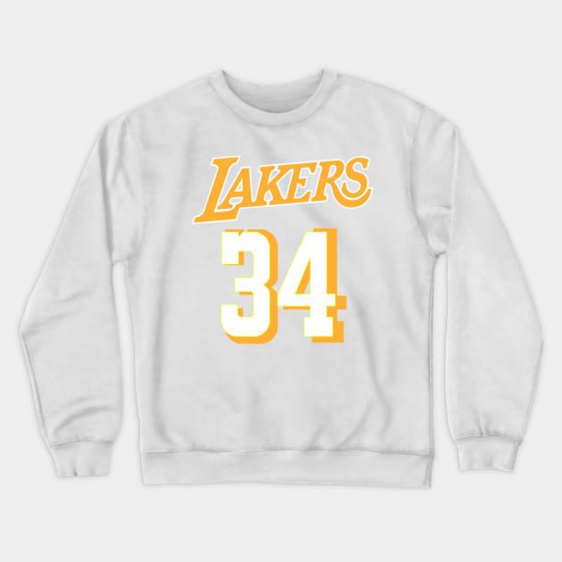 Los Angeles Lakers Pullover Crewneck Sweatshirt V16 - Image 2