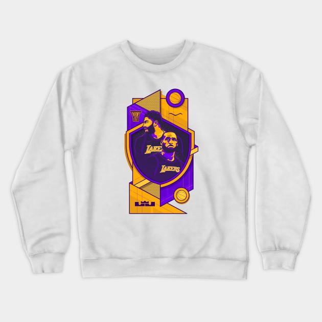 Los Angeles Lakers Pullover Crewneck Sweatshirt V68 - Image 2