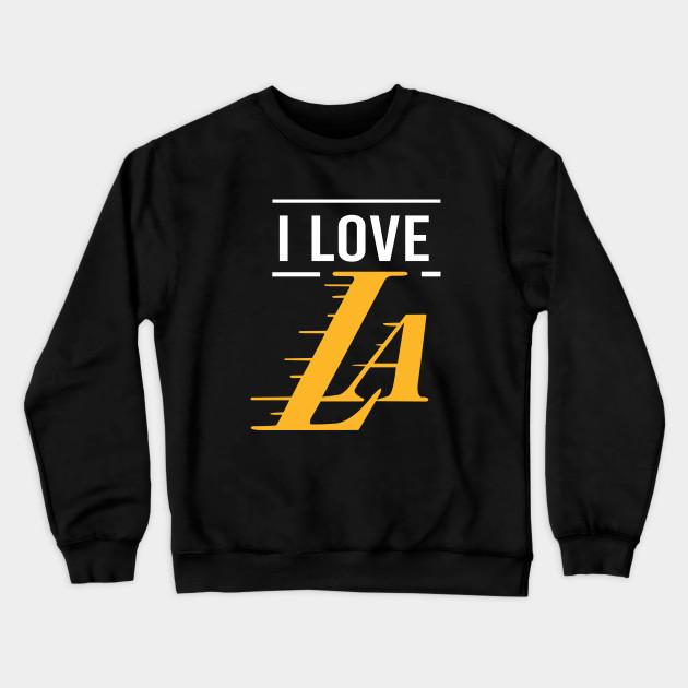 Los Angeles Lakers Pullover Crewneck Sweatshirt V9