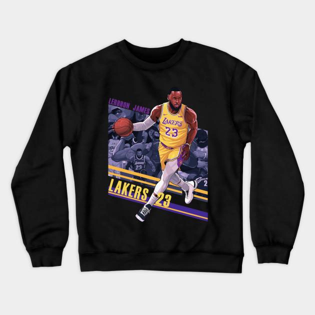Los Angeles Lakers Pullover Crewneck Sweatshirt V90