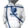 Memphis Grizzlies Simple 3D Printed Pullover Hoodie
