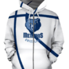 Memphis Grizzlies Simple 3D Printed Zipper Hoodie Jacket