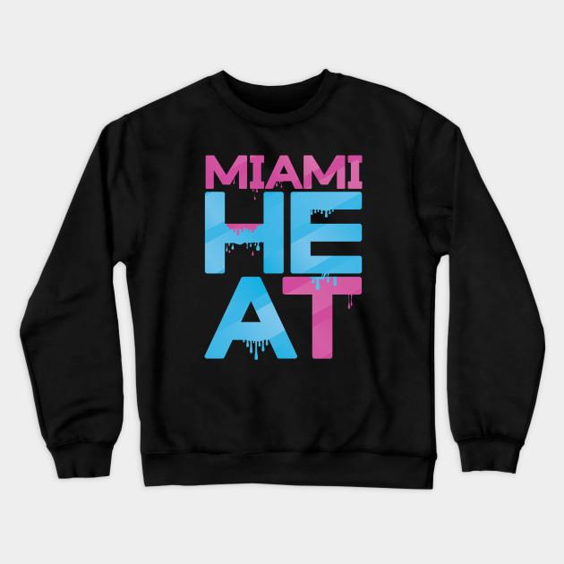 Miami Heat Pullover Crewneck Sweatshirt V15