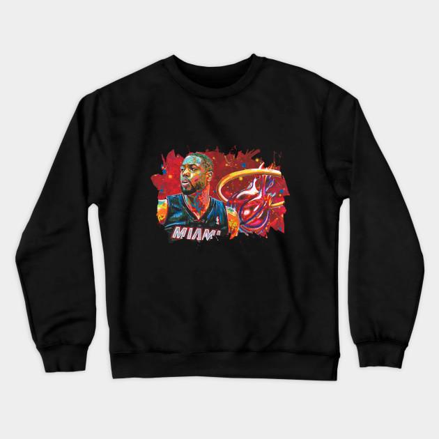 Miami Heat Pullover Crewneck Sweatshirt V20