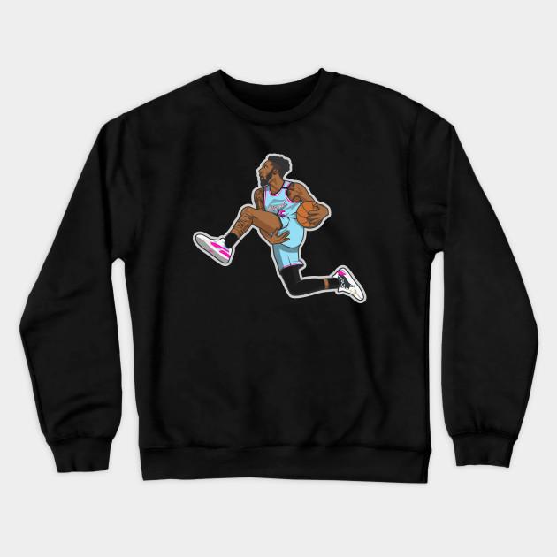 Miami Heat Pullover Crewneck Sweatshirt V35