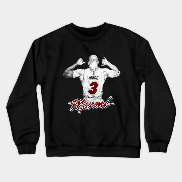 Miami Heat Pullover Crewneck Sweatshirt V51