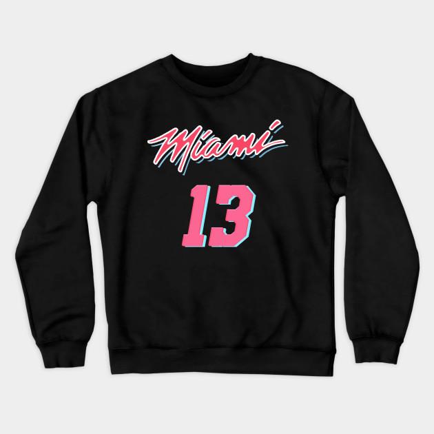 Miami Heat Pullover Crewneck Sweatshirt V53