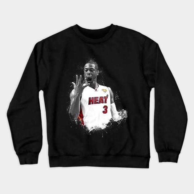 Miami Heat Pullover Crewneck Sweatshirt V58