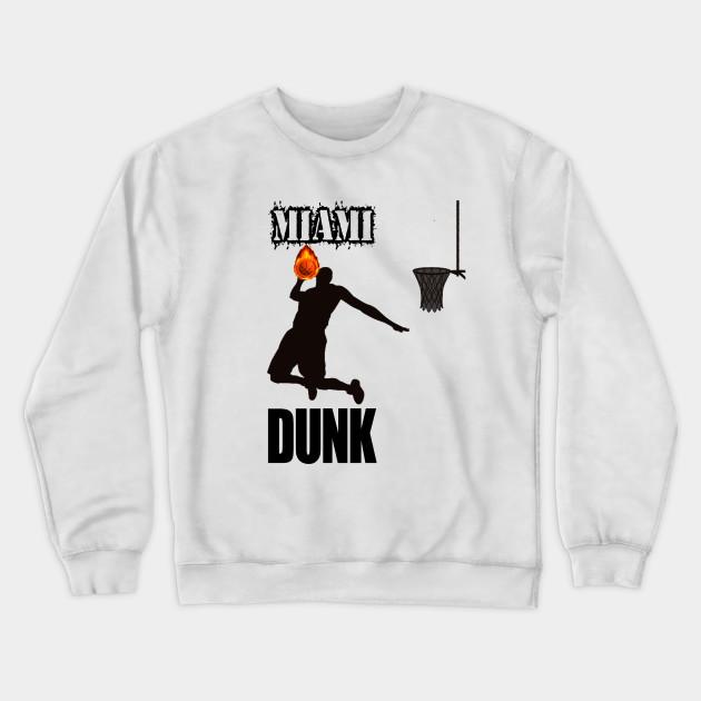 Miami Heat Pullover Crewneck Sweatshirt V8