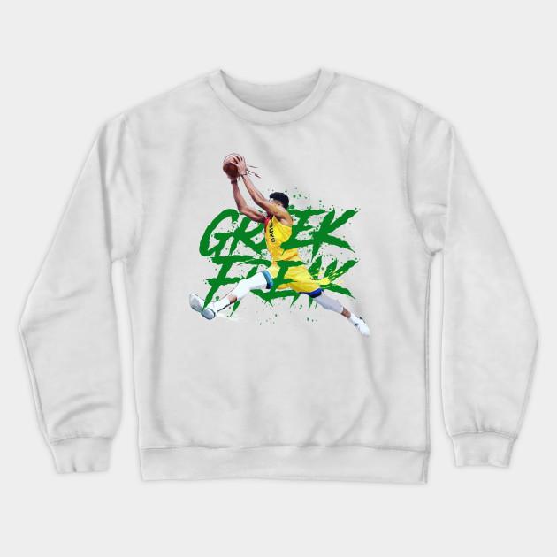 Milwaukee Bucks Pullover Crewneck Sweatshirt V1 - Image 2