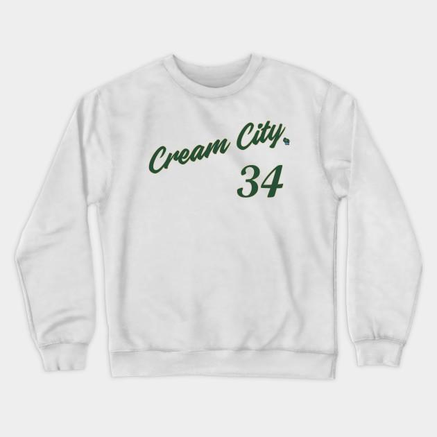 Milwaukee Bucks Pullover Crewneck Sweatshirt V12
