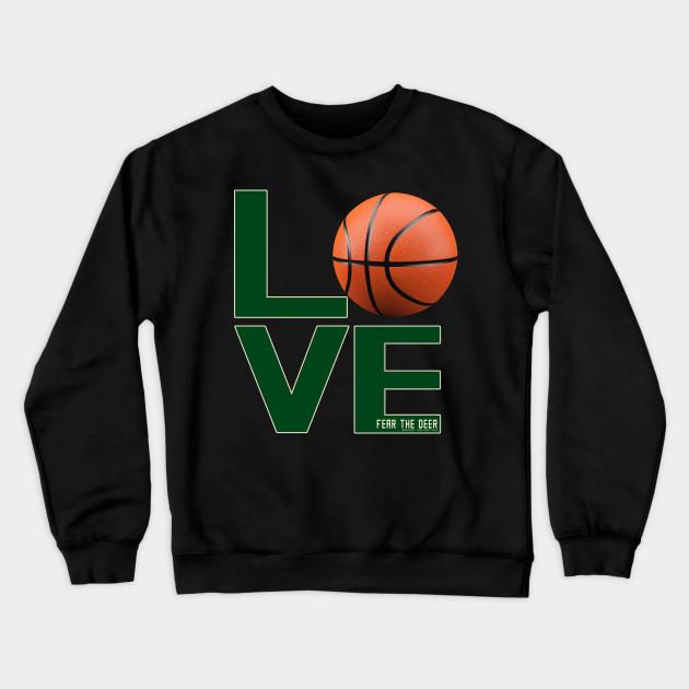 Milwaukee Bucks Pullover Crewneck Sweatshirt V15