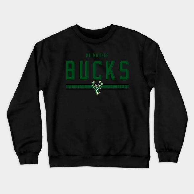Milwaukee Bucks Pullover Crewneck Sweatshirt V22