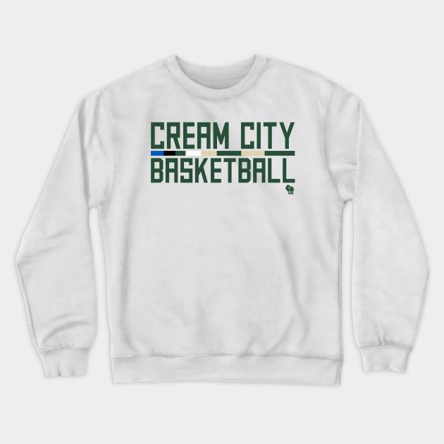 Milwaukee Bucks Pullover Crewneck Sweatshirt V3