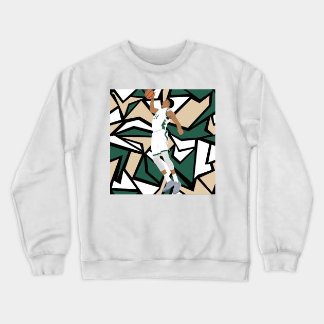 Milwaukee Bucks Pullover Crewneck Sweatshirt V37 - Image 2