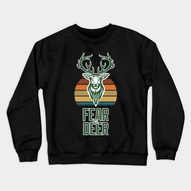 Milwaukee Bucks Pullover Crewneck Sweatshirt V4