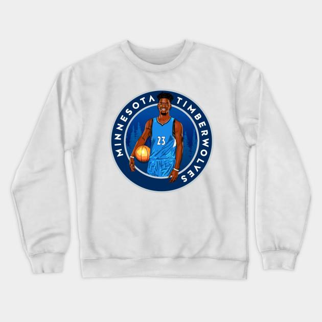 Minnesota Timberwolves Pullover Crewneck Sweatshirt V9 - Image 2