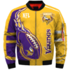 Minnesota Vikings 3D Bomber Jacket