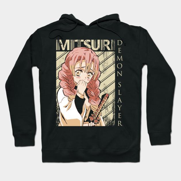 Mitsuri Kanroji - Demon Slayer - Kimetsu No Yaiba Pullover Hoodie Sweatshirt V3