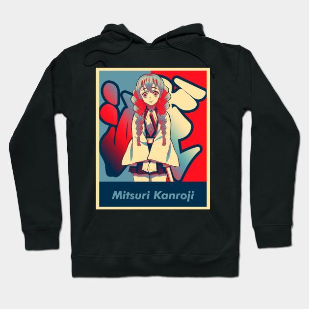 Mitsuri Kanroji - Demon Slayer - Kimetsu No Yaiba Pullover Hoodie Sweatshirt V4