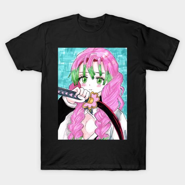 Mitsuri Kanroji - Demon Slayer - Kimetsu No Yaiba T-Shirt V4