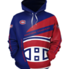Montreal Canadiens Symbol 3D Printed Pullover Hoodie