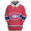 Montreal Canadiens Symbol 3D Pullover Hoodie