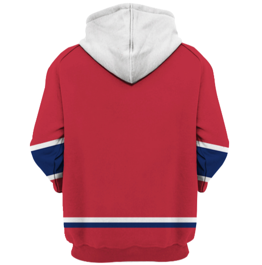 Montreal Canadiens Symbol 3D Zipper Hoodie Jacket - Image 2