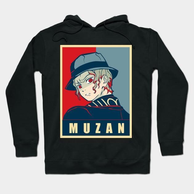Muzan Kibutsuji - Demon Slayer - Kimetsu No Yaiba Pullover Hoodie Sweatshirt V4