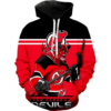 New Jersey Devils Logo 3D Printed Pullover Hoodie