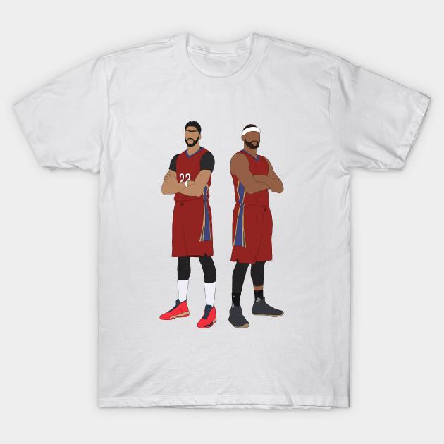 New Orleans Pelicans Basketball T-Shirt V3