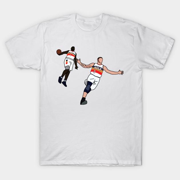 New Orleans Pelicans Basketball T-Shirt V6