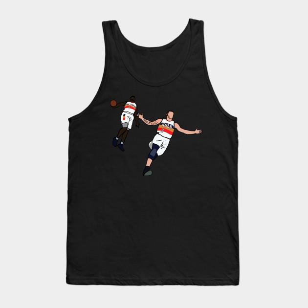 New Orleans Pelicans Basketball Tank Top V6 - Image 2
