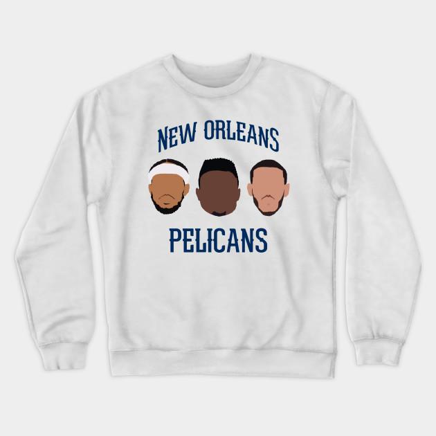 New Orleans Pelicans Pullover Crewneck Sweatshirt V3 - Image 2